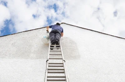 Peinture extérieure à Langoëlan — façades et ravalement